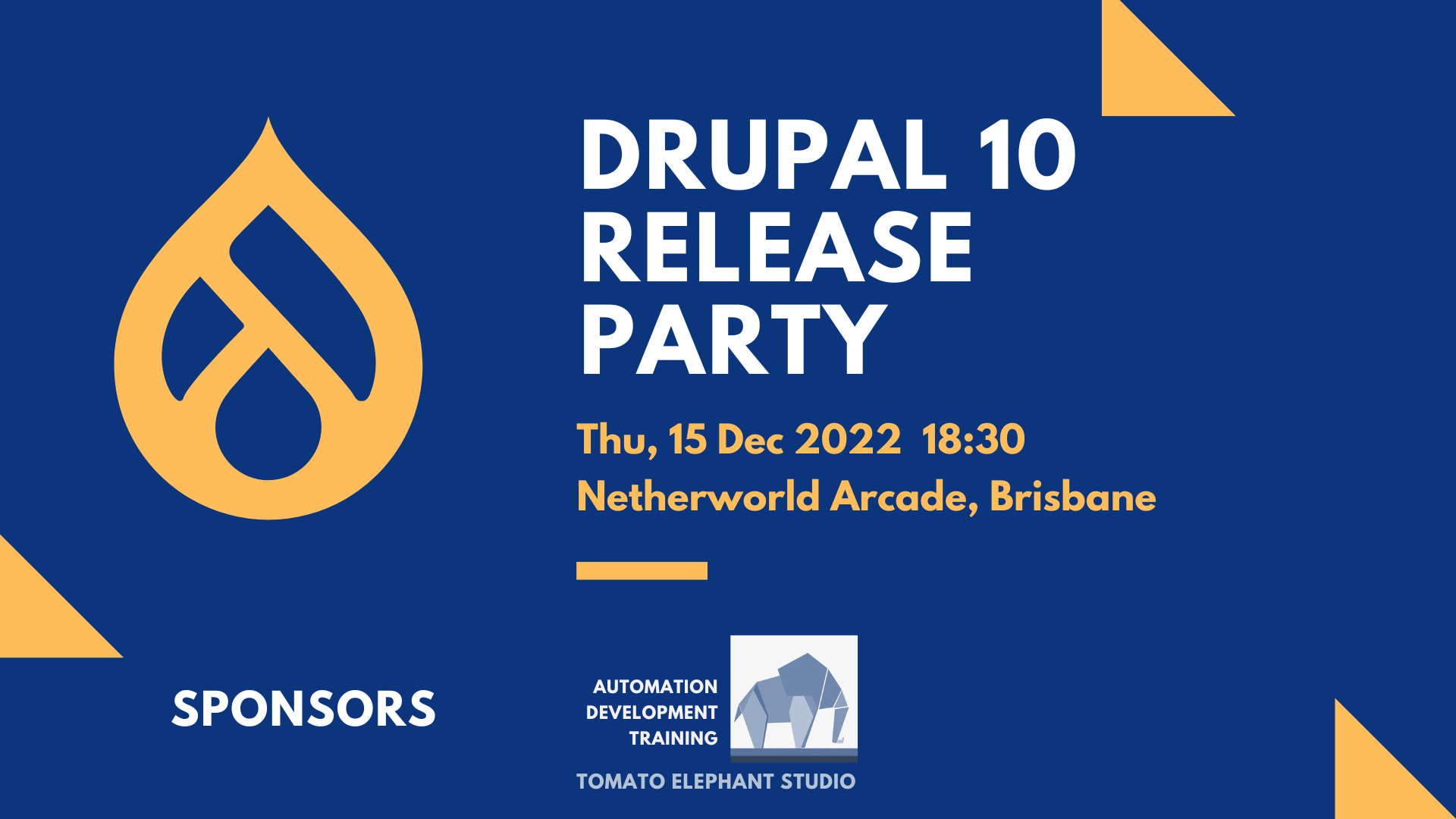 Drupal 10 Release Party [Brisbane] OC Australia Fortitude Valley QLD